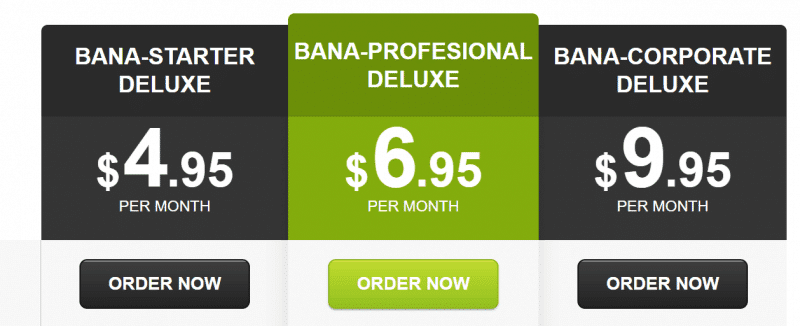 BanaHosting-Review-Pricing-paquetes
