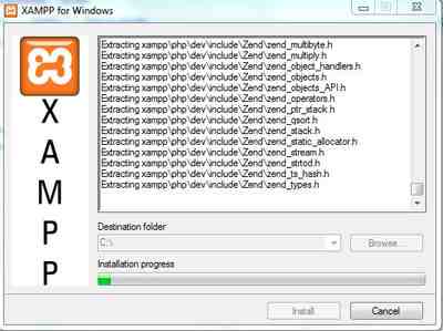 Descargar e instalar Xampp 5.6.12 para Windows