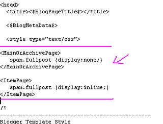 El truco del "Sigue leyendo" en Blogger 19 El truco del "Sigue leyendo" en Blogger